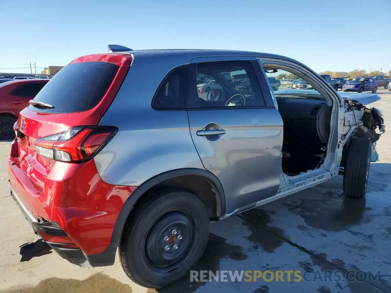 3 Photograph of a damaged car JA4APUAU3MU035195 MITSUBISHI OUTLANDER 2021