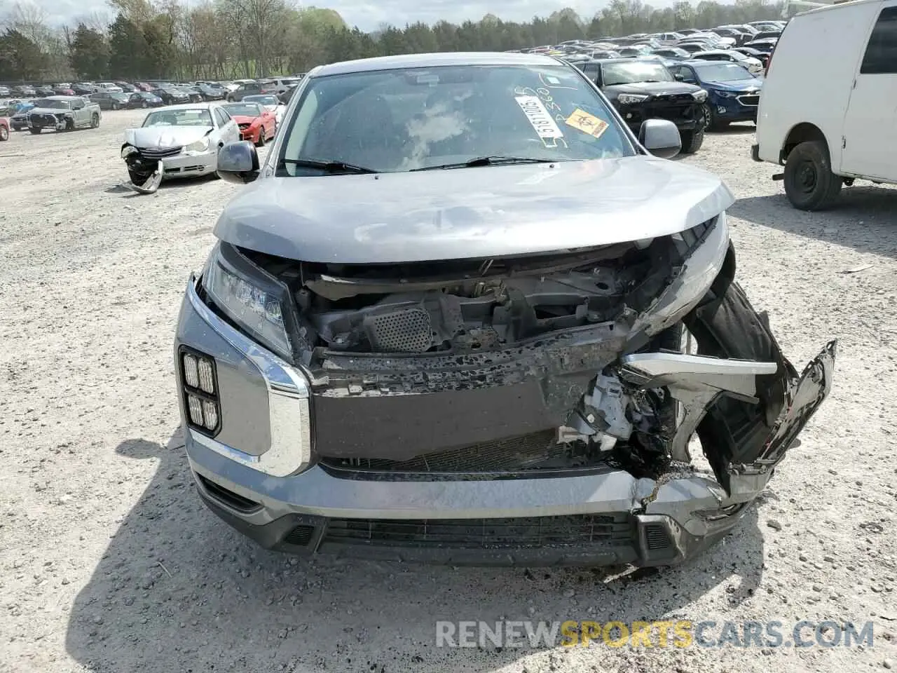 5 Photograph of a damaged car JA4APUAU4MU005834 MITSUBISHI OUTLANDER 2021