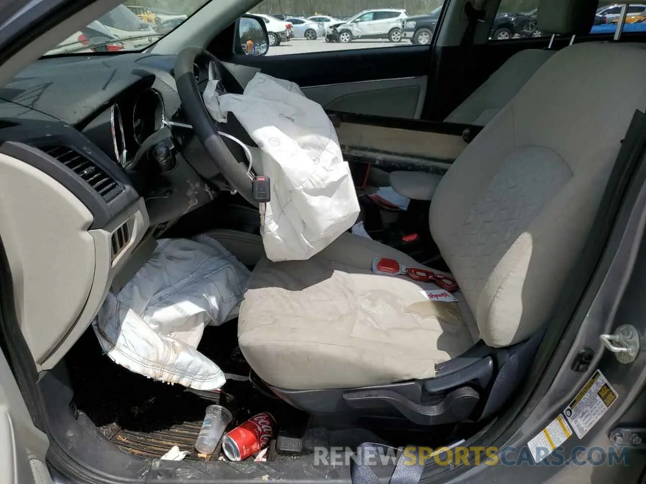 7 Photograph of a damaged car JA4APUAU4MU005834 MITSUBISHI OUTLANDER 2021