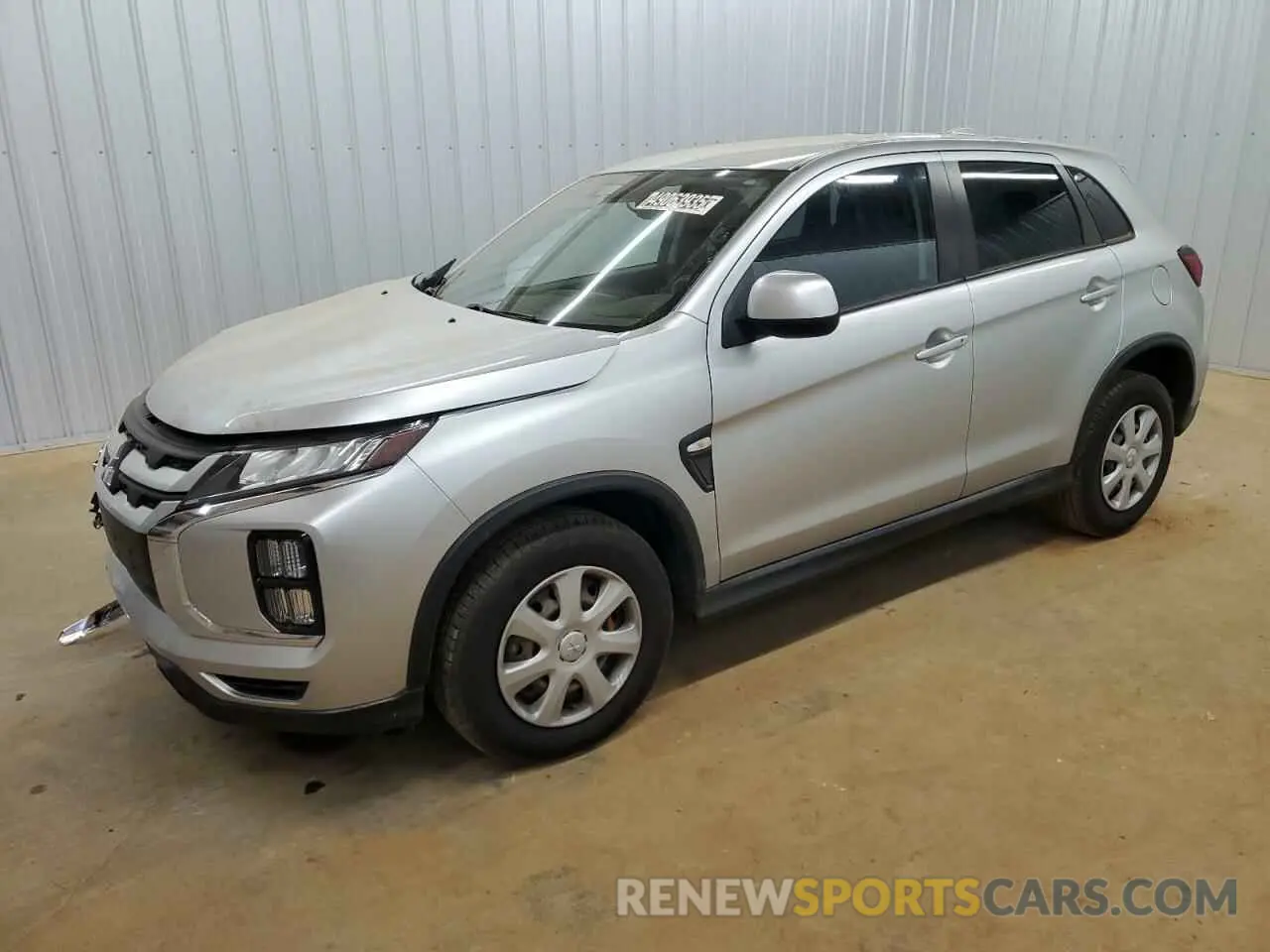 1 Photograph of a damaged car JA4APUAU4MU020639 MITSUBISHI OUTLANDER 2021