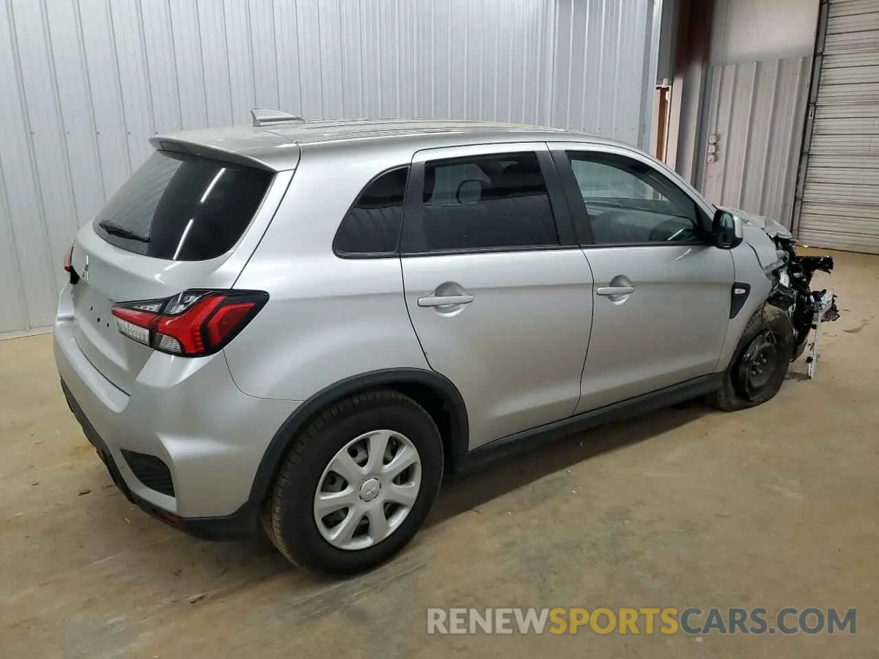 3 Photograph of a damaged car JA4APUAU4MU020639 MITSUBISHI OUTLANDER 2021
