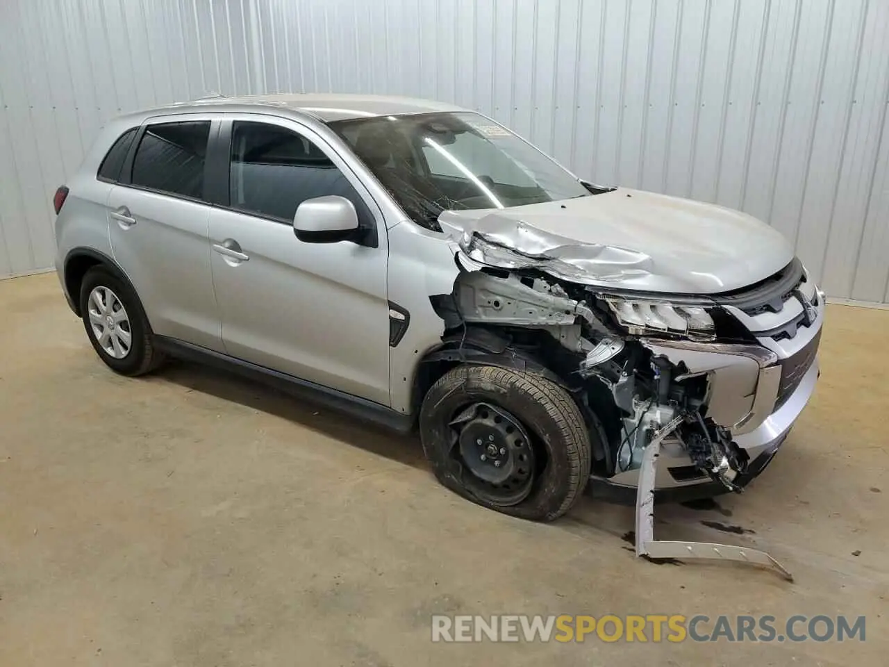 4 Photograph of a damaged car JA4APUAU4MU020639 MITSUBISHI OUTLANDER 2021