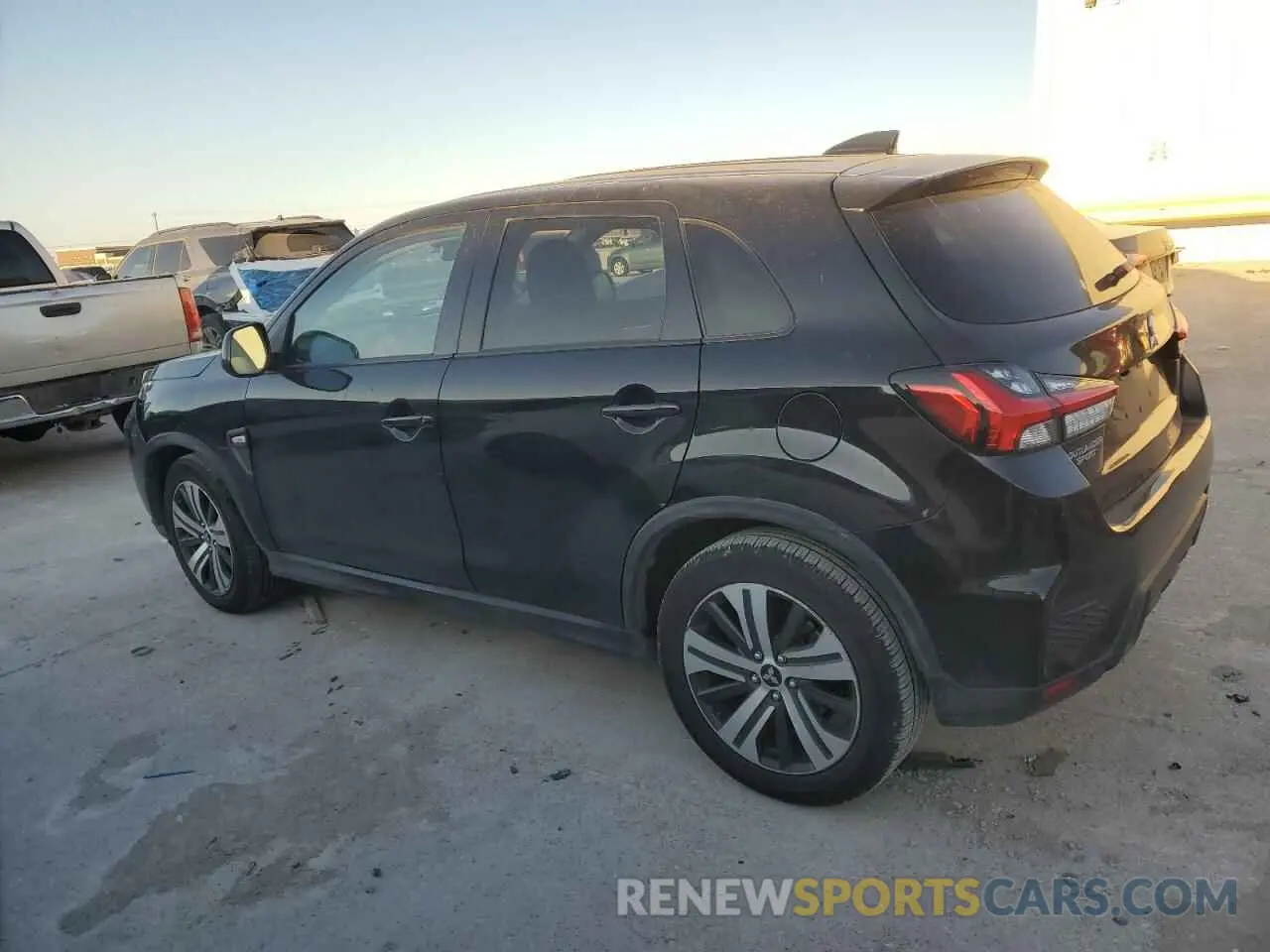 2 Photograph of a damaged car JA4APUAU5MU005700 MITSUBISHI OUTLANDER 2021