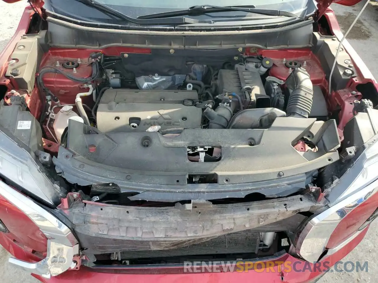 12 Photograph of a damaged car JA4APUAU5MU014154 MITSUBISHI OUTLANDER 2021