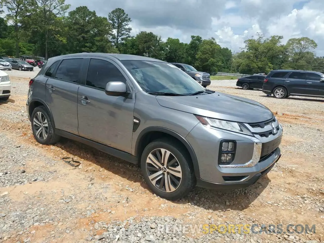 4 Photograph of a damaged car JA4APUAU5MU034632 MITSUBISHI OUTLANDER 2021