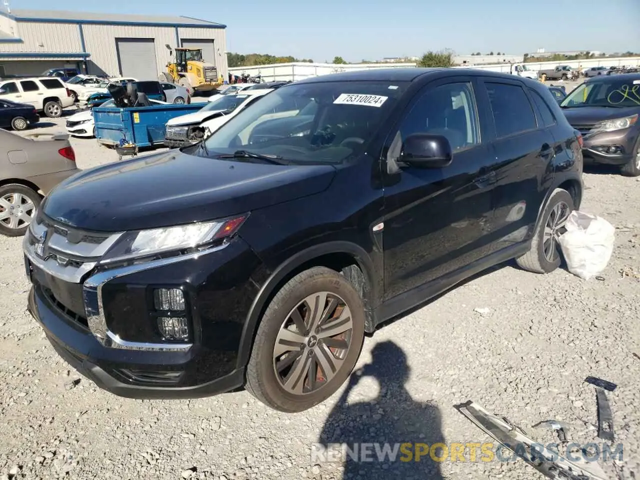 1 Photograph of a damaged car JA4APUAU6MU005379 MITSUBISHI OUTLANDER 2021