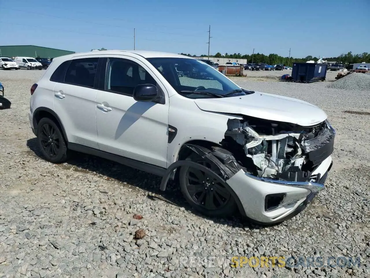 4 Photograph of a damaged car JA4APUAU6MU030699 MITSUBISHI OUTLANDER 2021