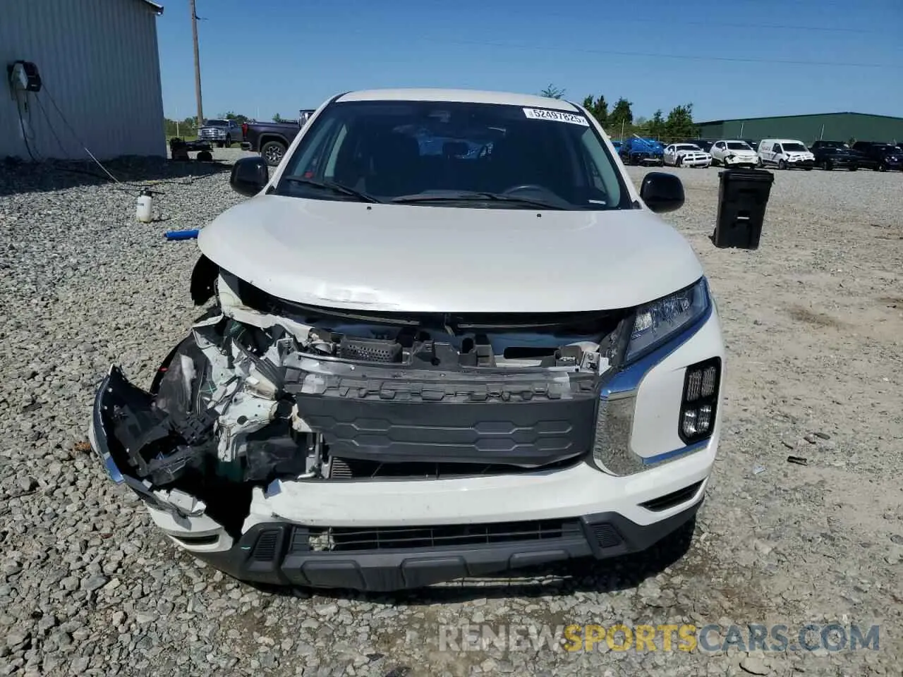 5 Photograph of a damaged car JA4APUAU6MU030699 MITSUBISHI OUTLANDER 2021