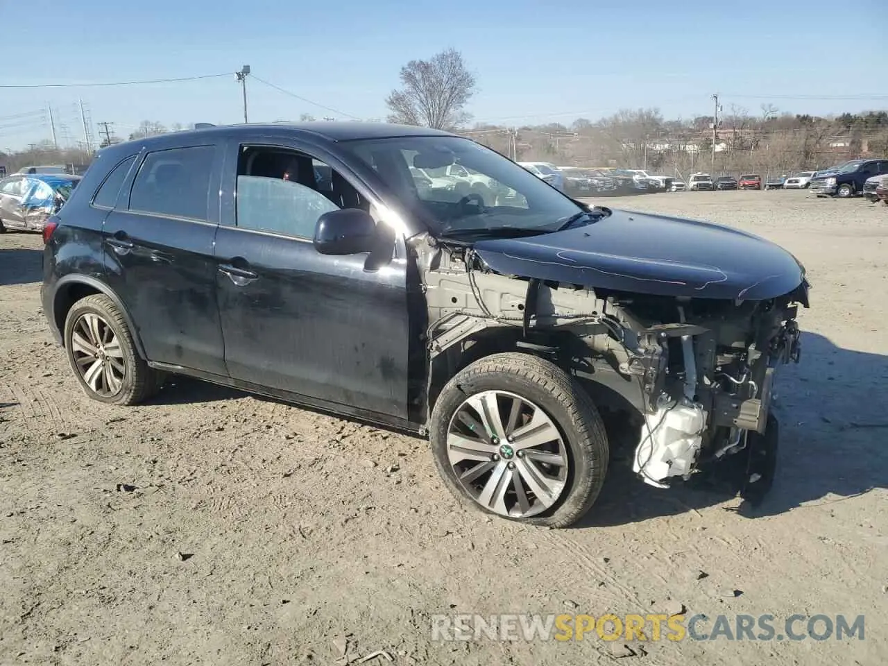 4 Photograph of a damaged car JA4APUAU6MU032887 MITSUBISHI OUTLANDER 2021