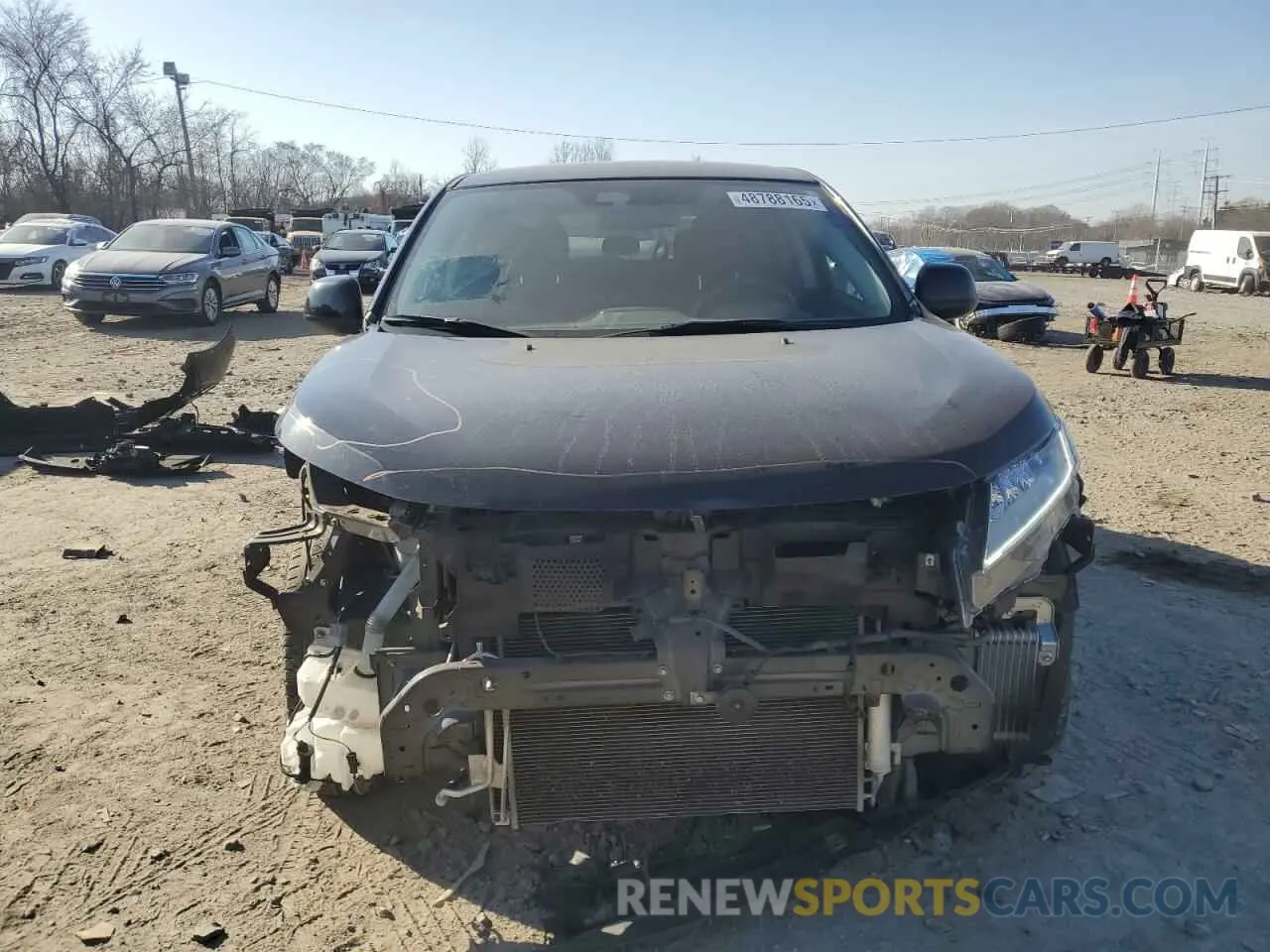 5 Photograph of a damaged car JA4APUAU6MU032887 MITSUBISHI OUTLANDER 2021