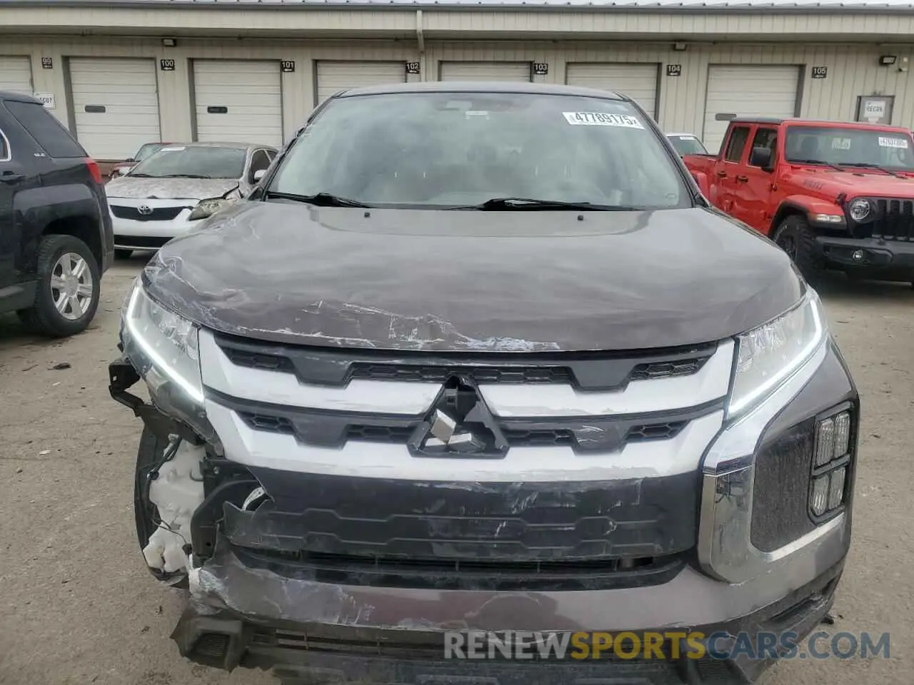 5 Photograph of a damaged car JA4APUAU8MU010938 MITSUBISHI OUTLANDER 2021