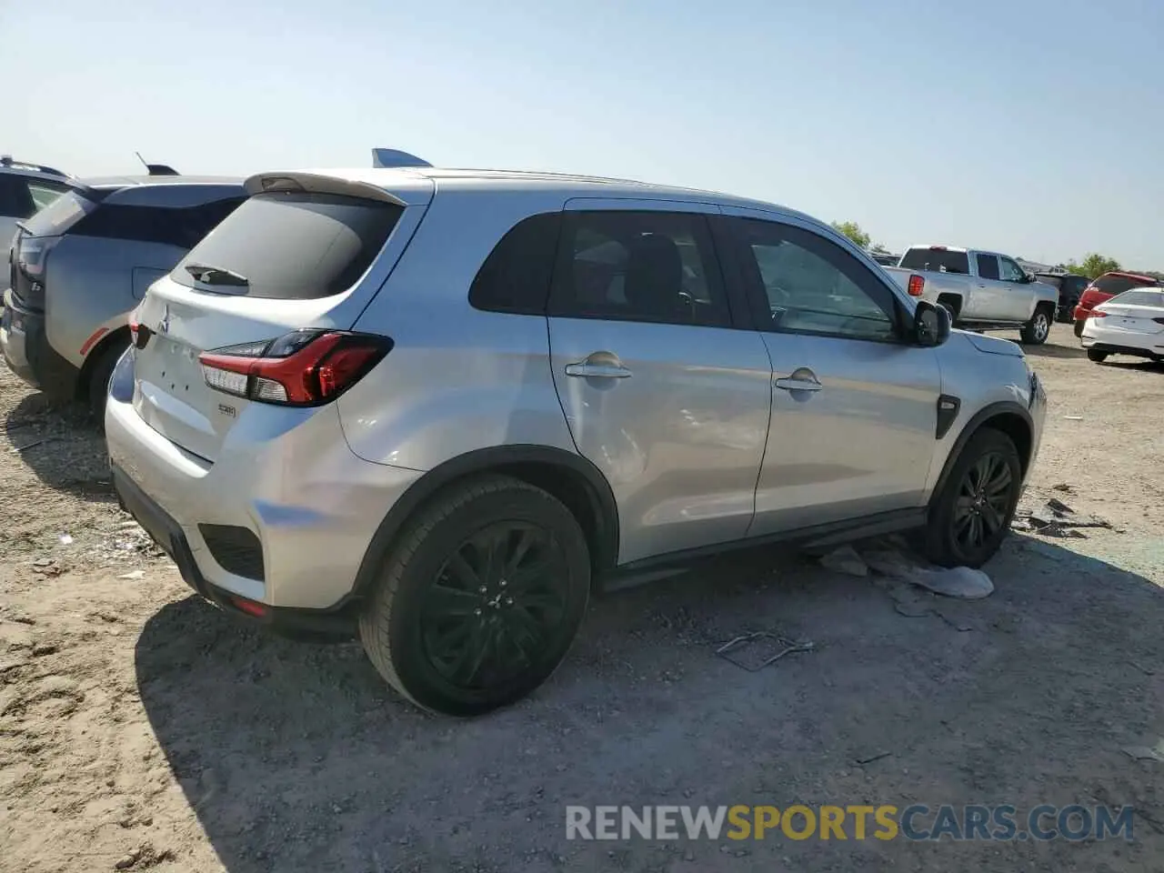 3 Photograph of a damaged car JA4APUAU8MU031286 MITSUBISHI OUTLANDER 2021