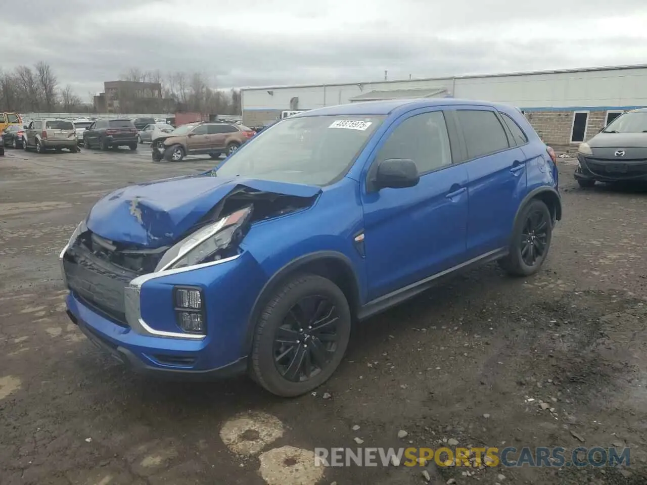 1 Photograph of a damaged car JA4APUAUXMU000427 MITSUBISHI OUTLANDER 2021