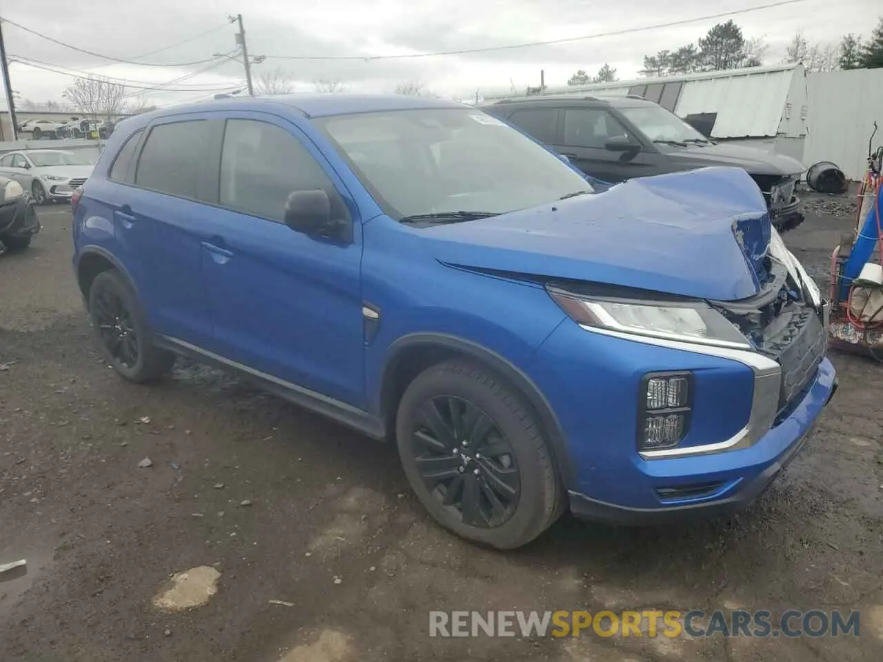 4 Photograph of a damaged car JA4APUAUXMU000427 MITSUBISHI OUTLANDER 2021