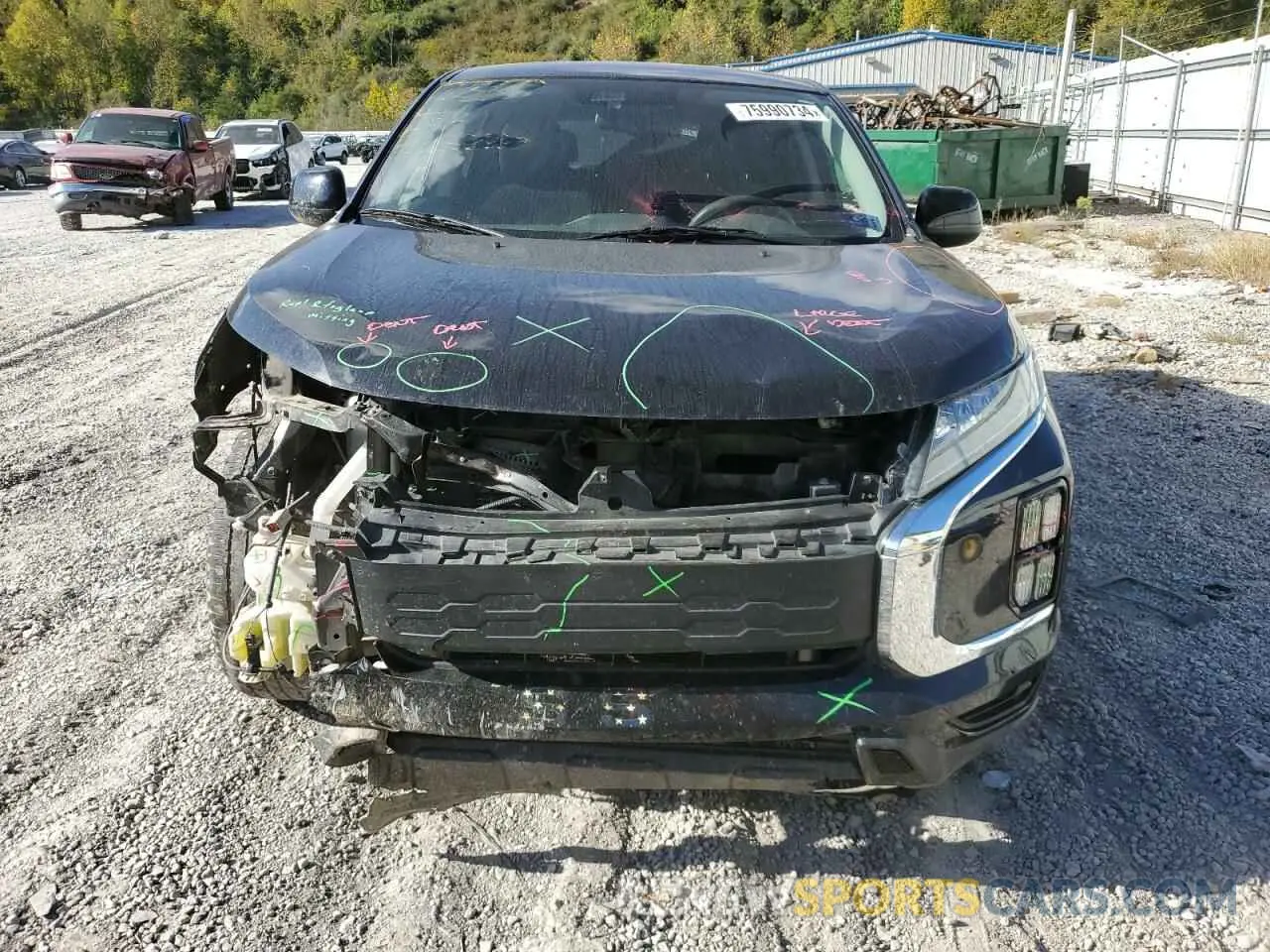 5 Photograph of a damaged car JA4APUAUXMU006874 MITSUBISHI OUTLANDER 2021