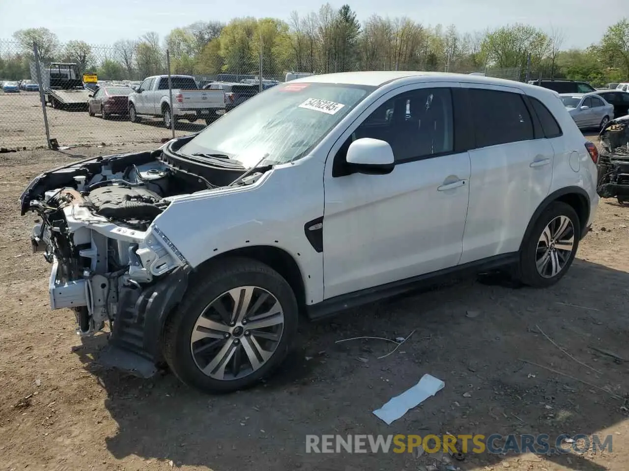 1 Photograph of a damaged car JA4APUAUXMU028115 MITSUBISHI OUTLANDER 2021