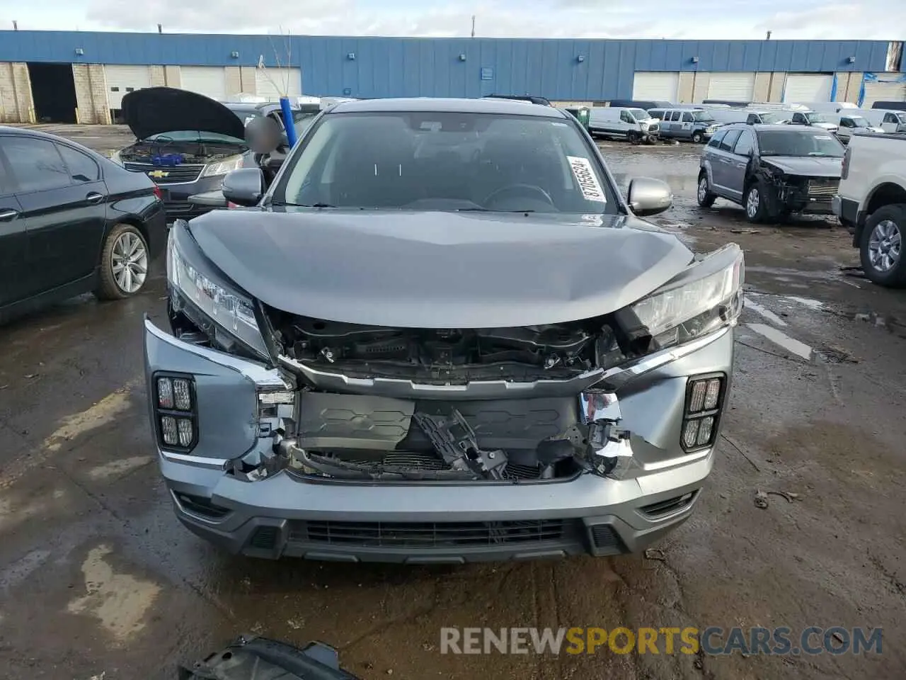 5 Photograph of a damaged car JA4APVAU2MU017275 MITSUBISHI OUTLANDER 2021