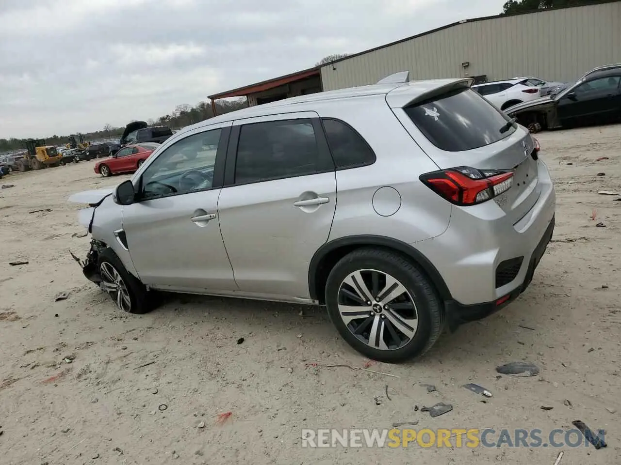 2 Photograph of a damaged car JA4APVAU3MU004468 MITSUBISHI OUTLANDER 2021