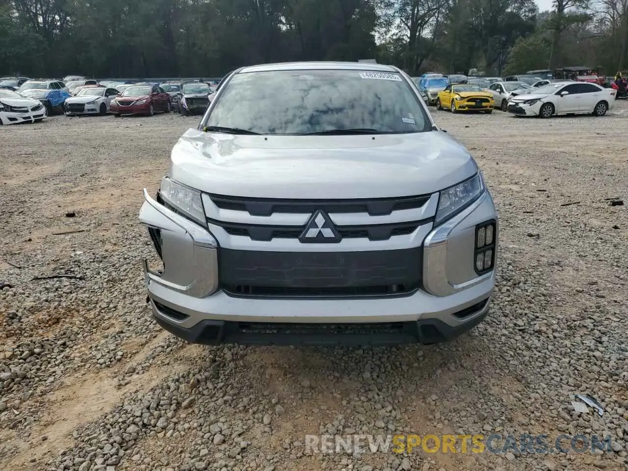 5 Photograph of a damaged car JA4APVAU6MU019482 MITSUBISHI OUTLANDER 2021