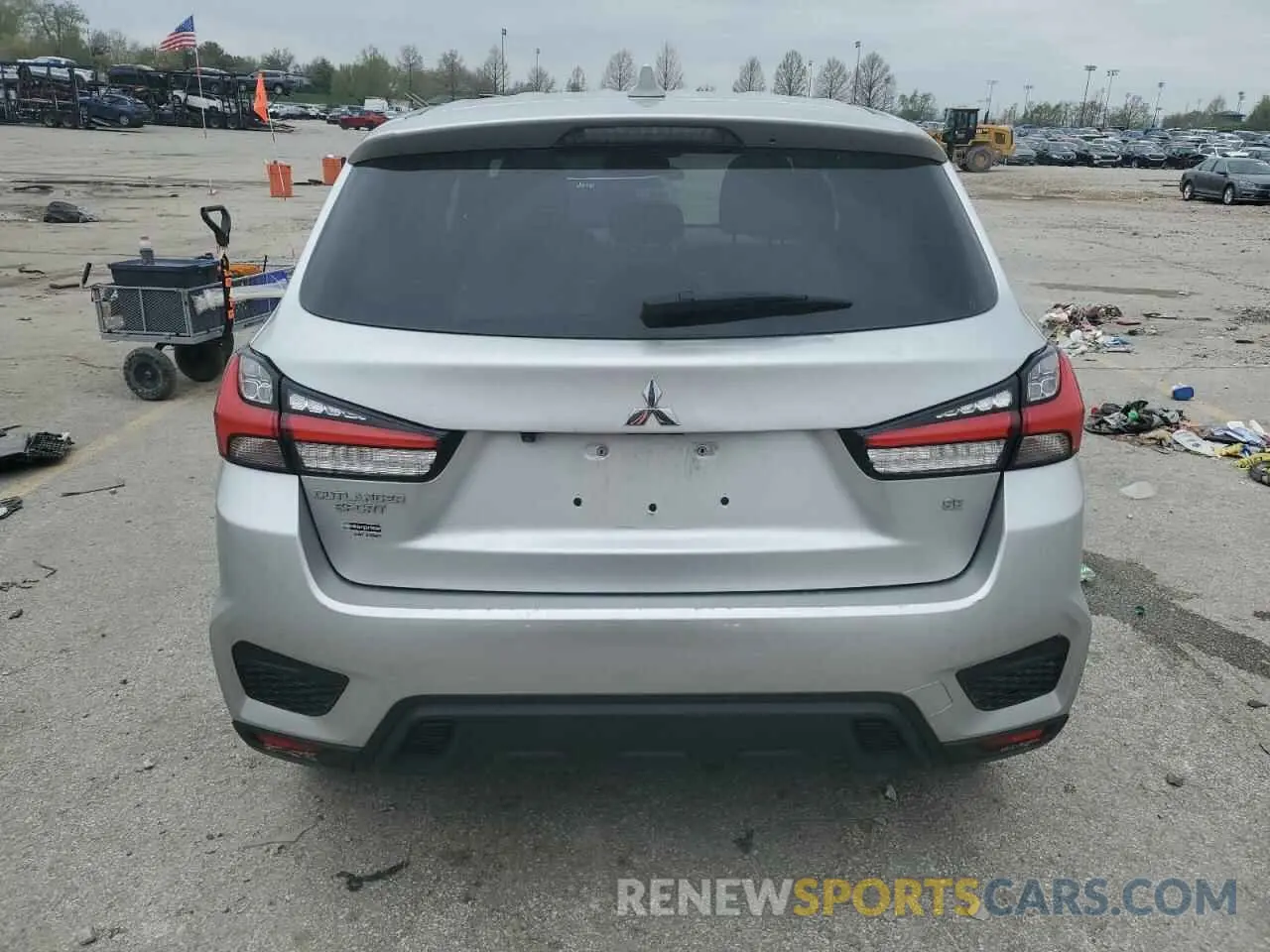 6 Photograph of a damaged car JA4APVAU7MU018468 MITSUBISHI OUTLANDER 2021