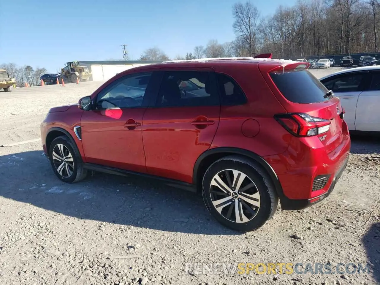 2 Photograph of a damaged car JA4ARUAU1MU003209 MITSUBISHI OUTLANDER 2021