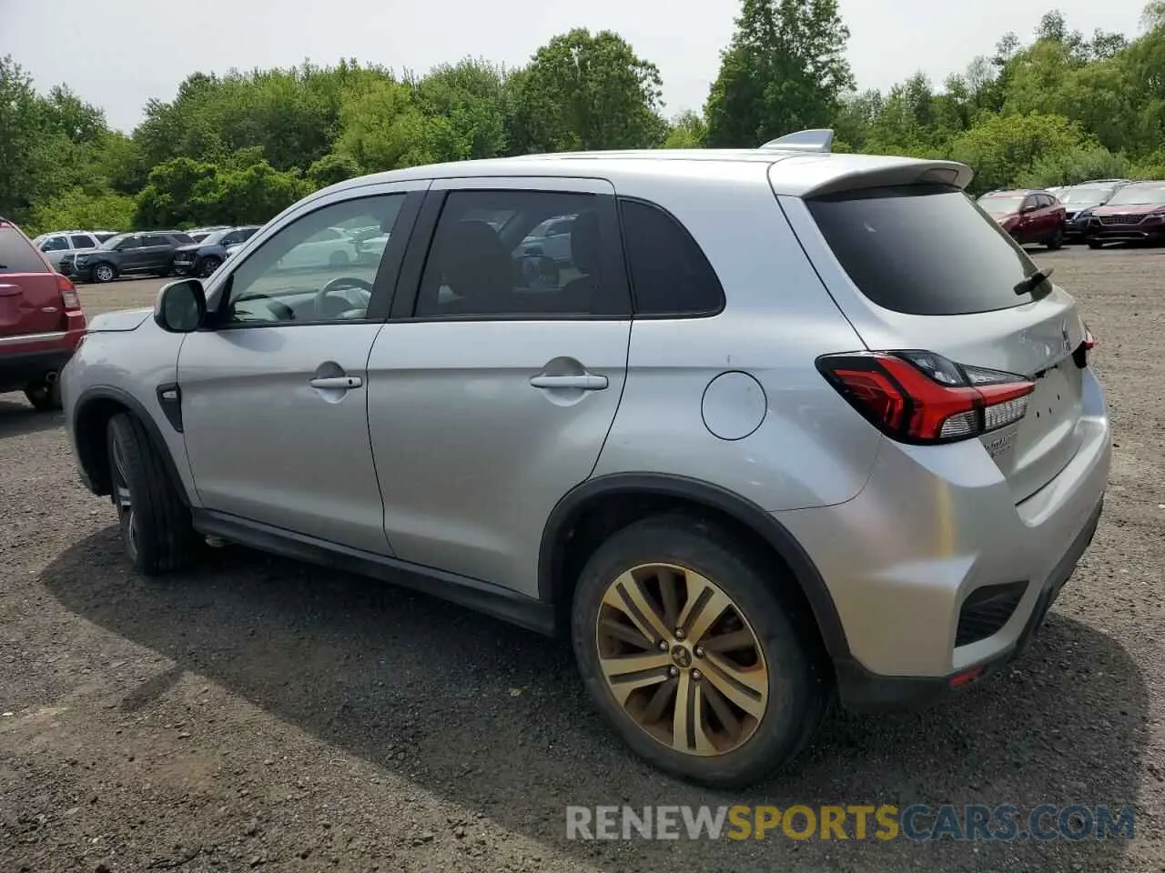 2 Photograph of a damaged car JA4ARUAU2MU004014 MITSUBISHI OUTLANDER 2021