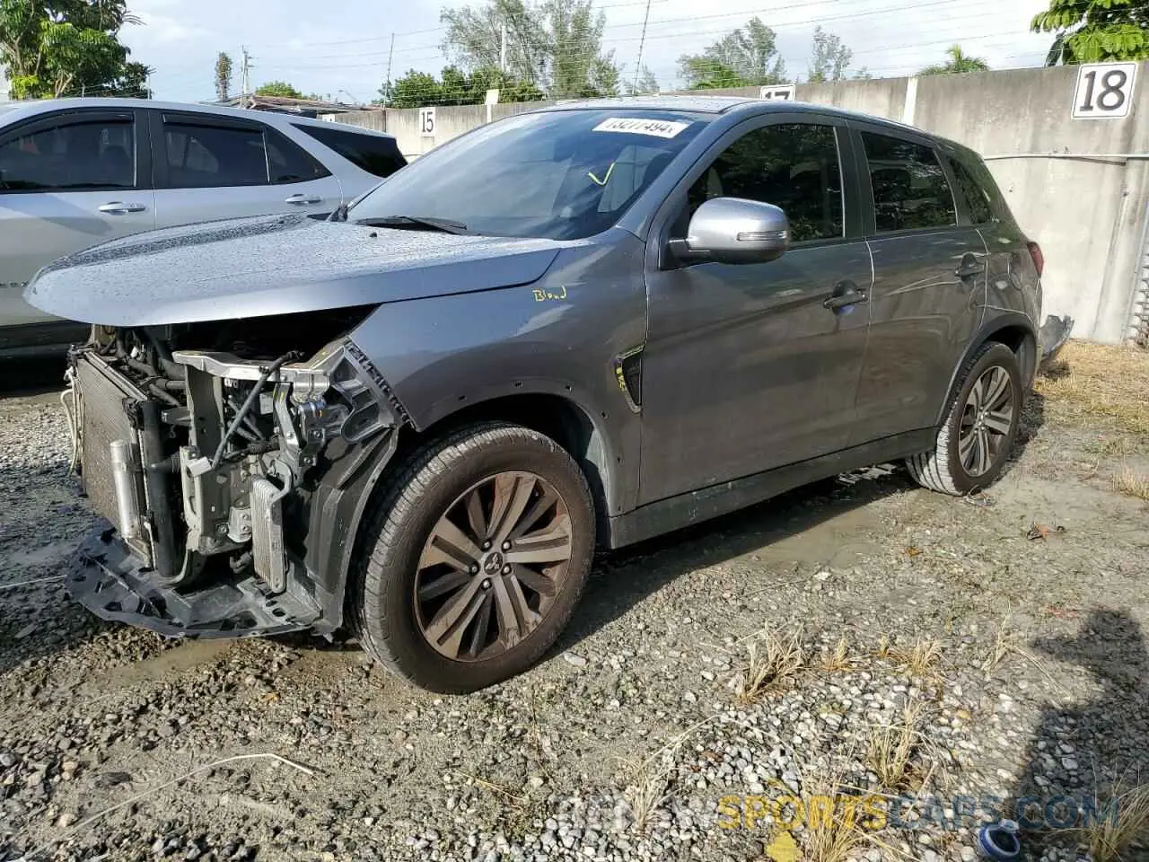 1 Photograph of a damaged car JA4ARUAU2MU017913 MITSUBISHI OUTLANDER 2021