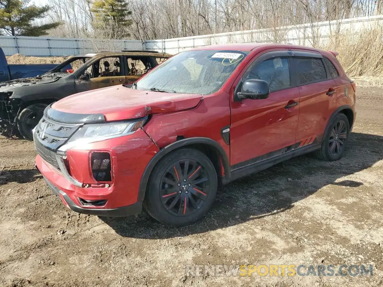 1 Photograph of a damaged car JA4ARUAU2MU021203 MITSUBISHI OUTLANDER 2021