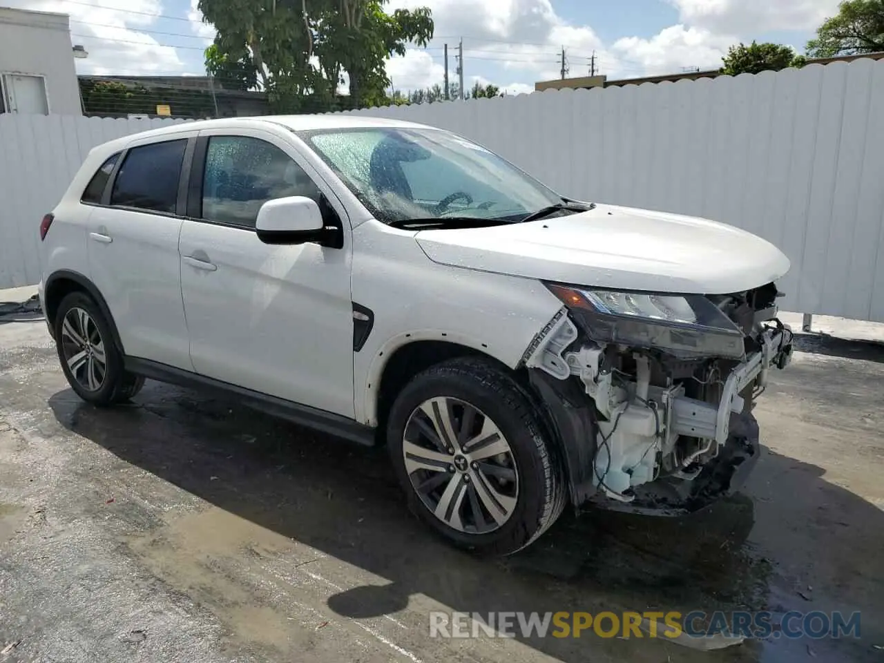 4 Photograph of a damaged car JA4ARUAU3MU032212 MITSUBISHI OUTLANDER 2021