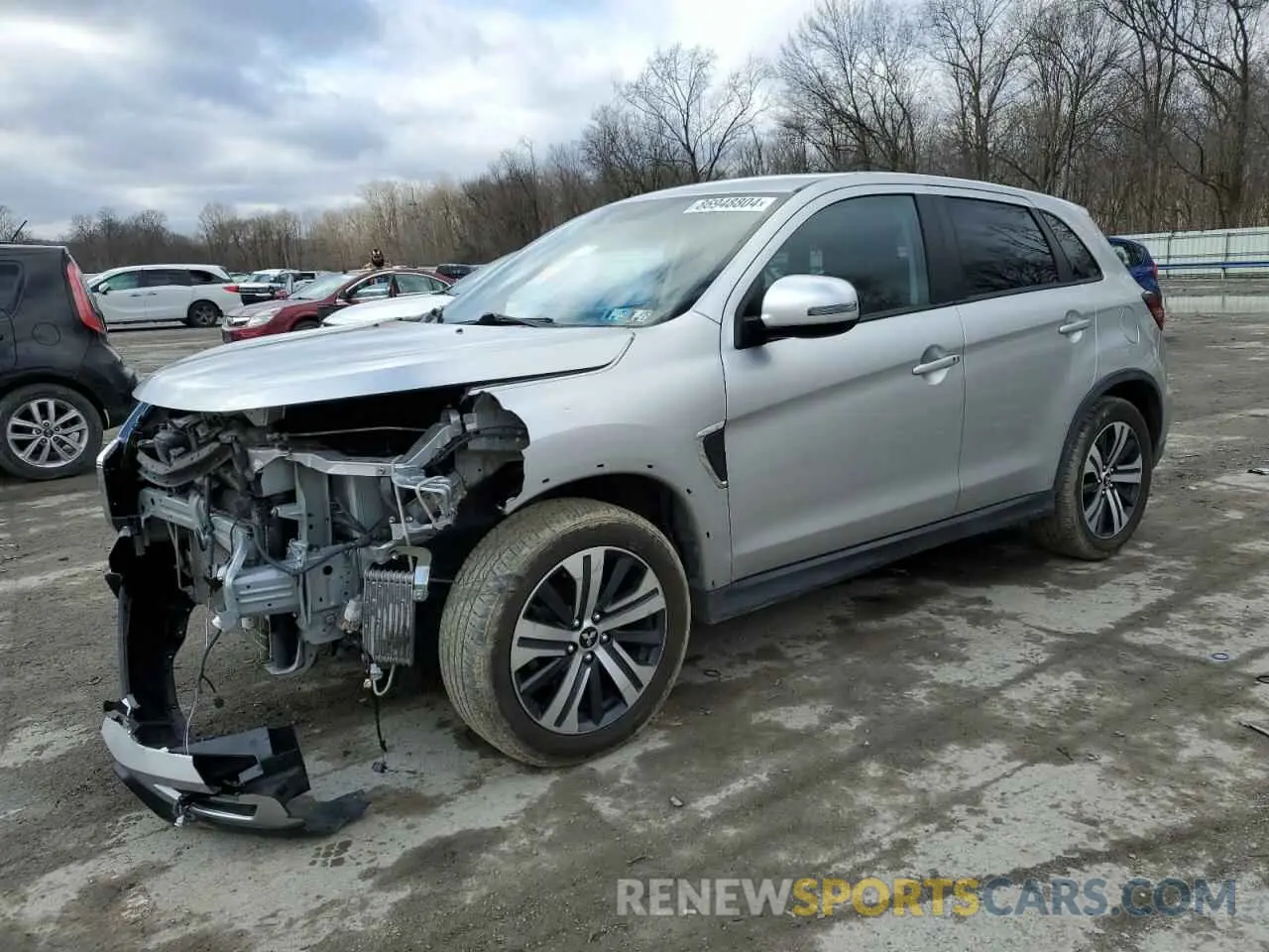 1 Photograph of a damaged car JA4ARUAU5MU008266 MITSUBISHI OUTLANDER 2021