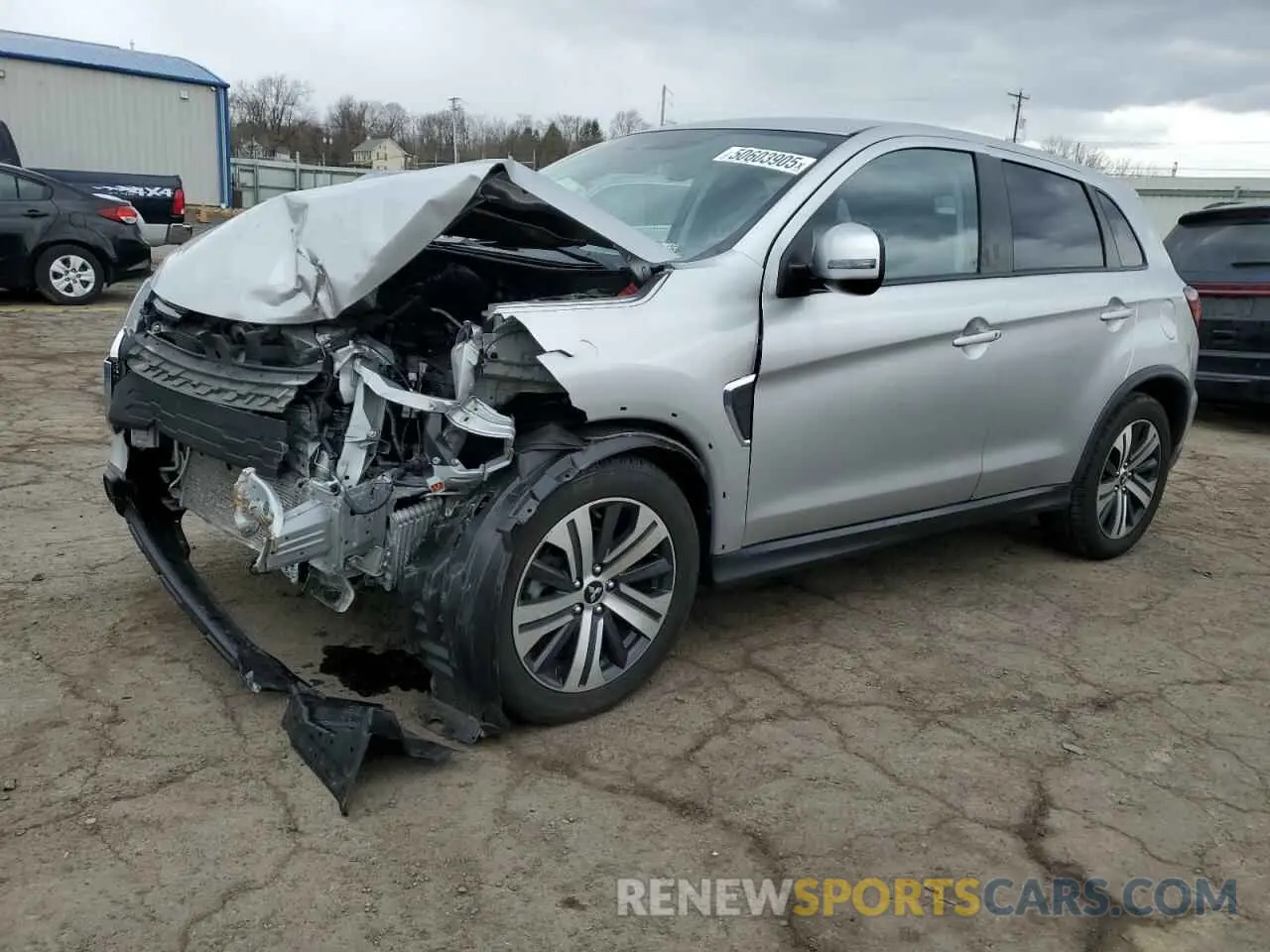 1 Photograph of a damaged car JA4ARUAU5MU029182 MITSUBISHI OUTLANDER 2021