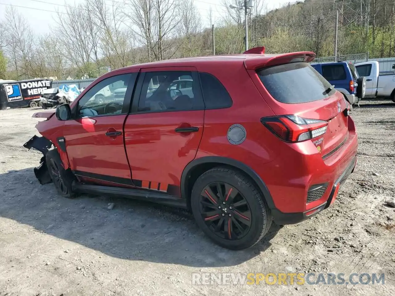 2 Photograph of a damaged car JA4ARUAU6MU012455 MITSUBISHI OUTLANDER 2021