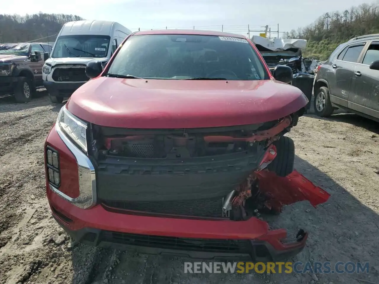 5 Photograph of a damaged car JA4ARUAU6MU012455 MITSUBISHI OUTLANDER 2021