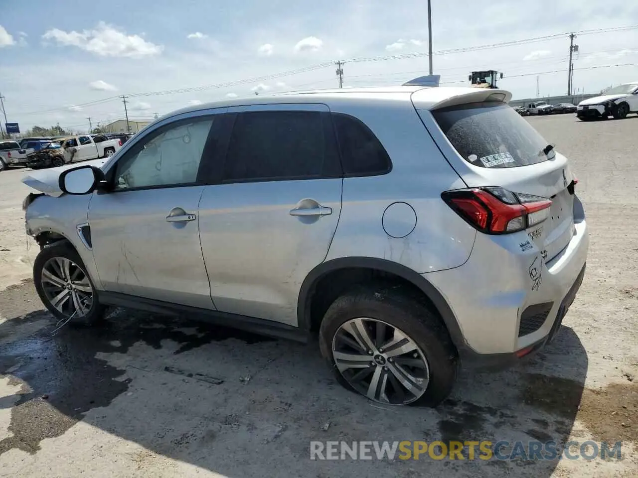 2 Photograph of a damaged car JA4ARUAU7MU025506 MITSUBISHI OUTLANDER 2021