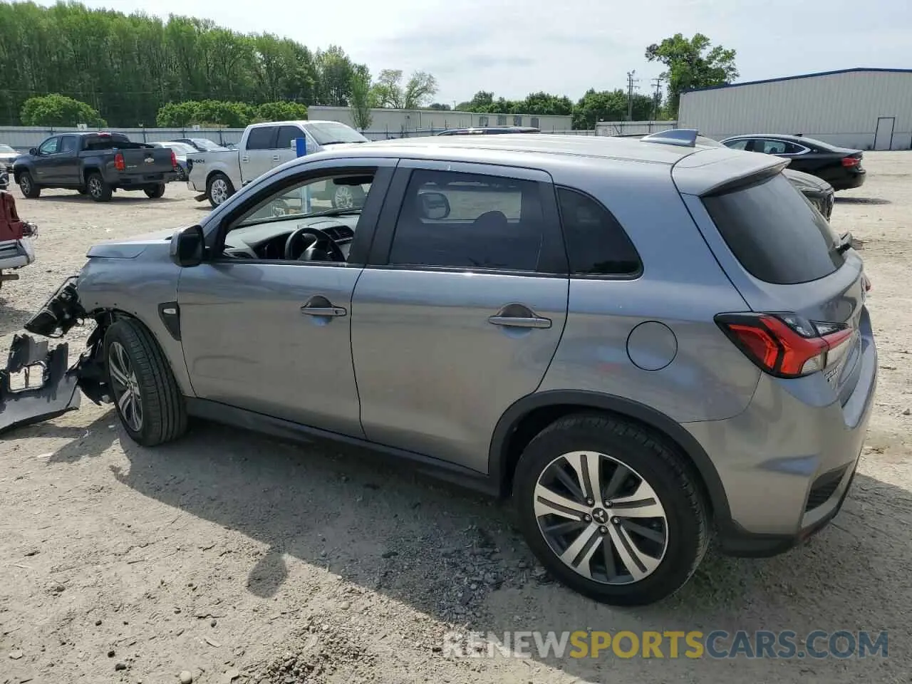 2 Photograph of a damaged car JA4ARUAU7MU035906 MITSUBISHI OUTLANDER 2021