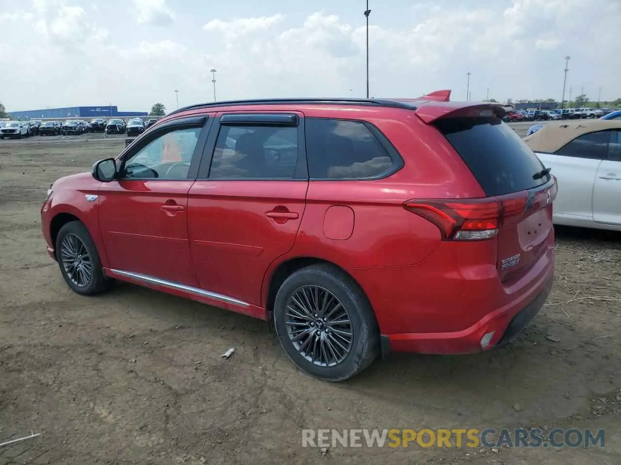 2 Photograph of a damaged car JA4J2VA72MZ000875 MITSUBISHI OUTLANDER 2021