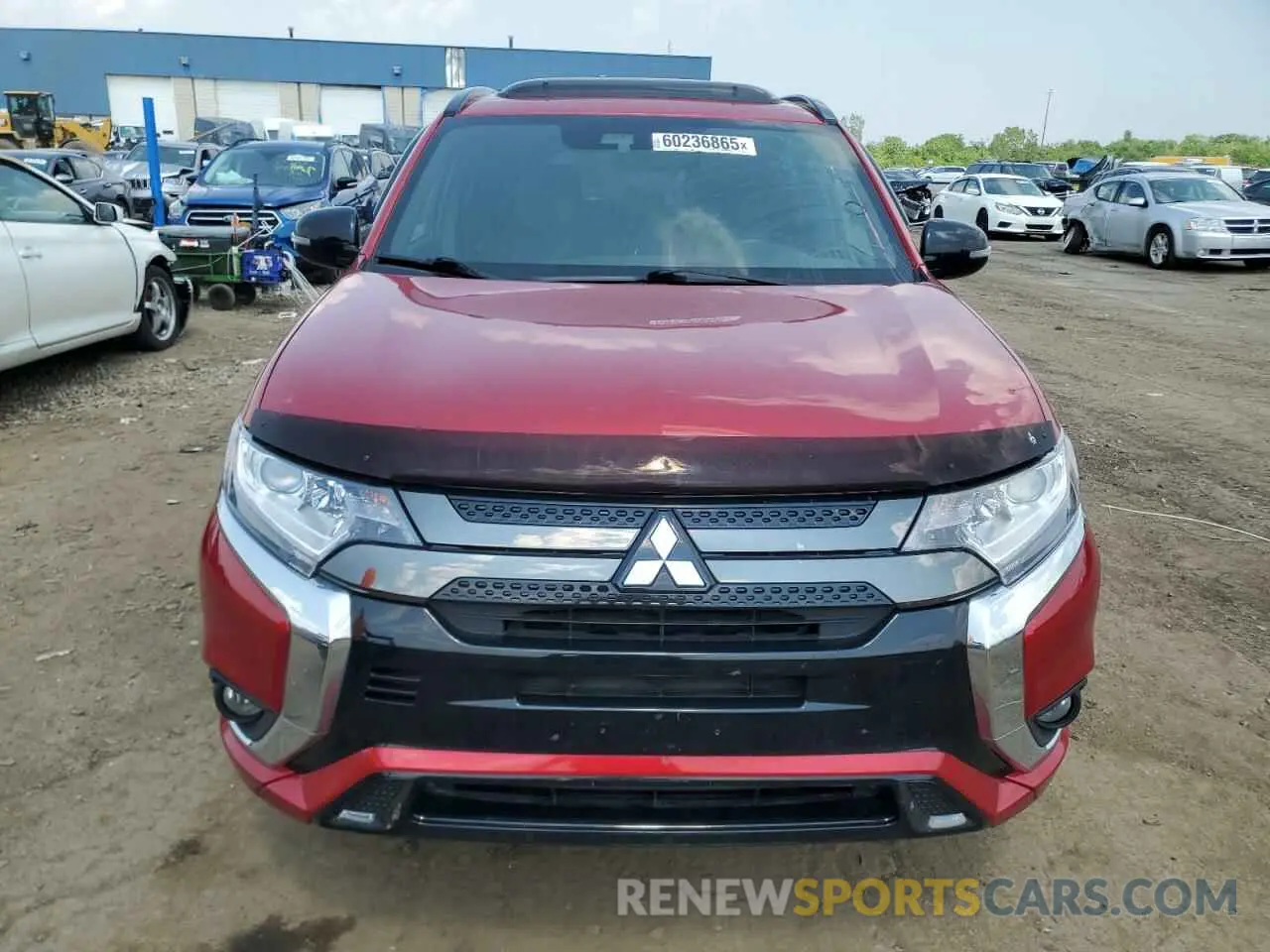 5 Photograph of a damaged car JA4J2VA72MZ000875 MITSUBISHI OUTLANDER 2021