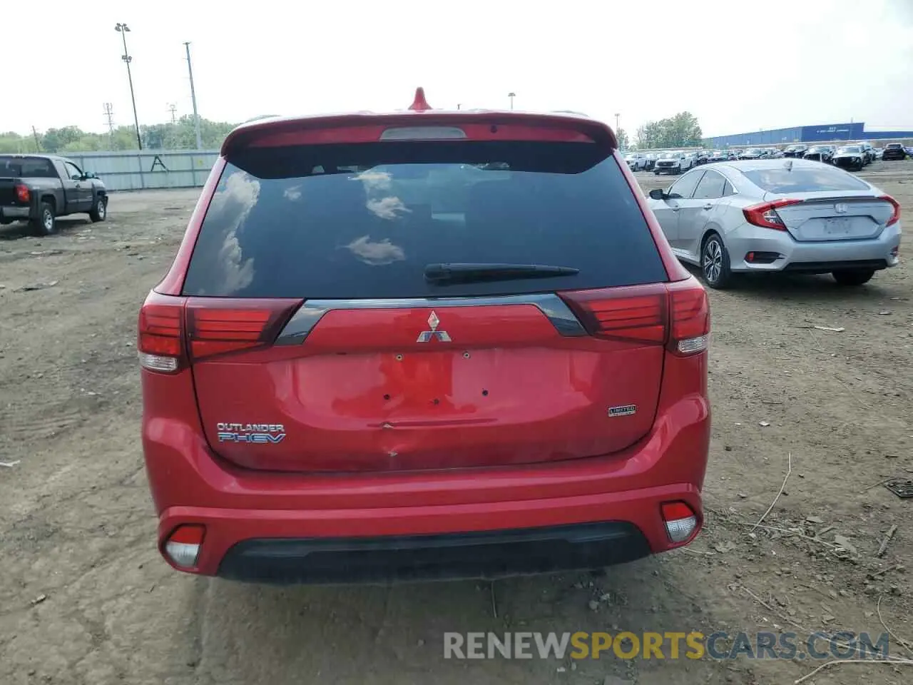6 Photograph of a damaged car JA4J2VA72MZ000875 MITSUBISHI OUTLANDER 2021