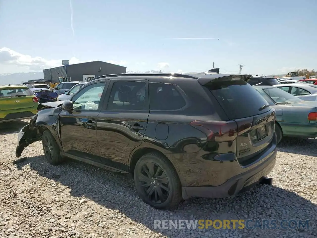 2 Photograph of a damaged car JA4J2VA73MZ001114 MITSUBISHI OUTLANDER 2021