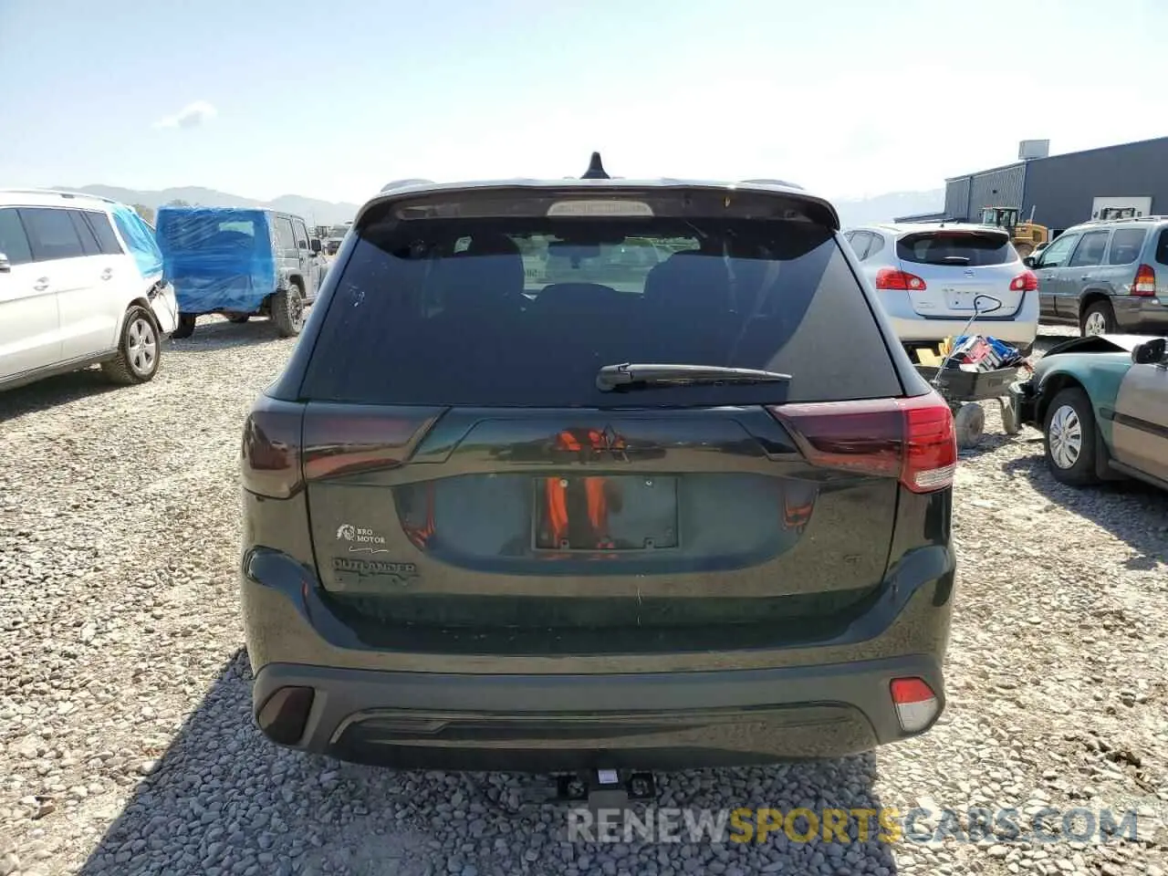 6 Photograph of a damaged car JA4J2VA73MZ001114 MITSUBISHI OUTLANDER 2021