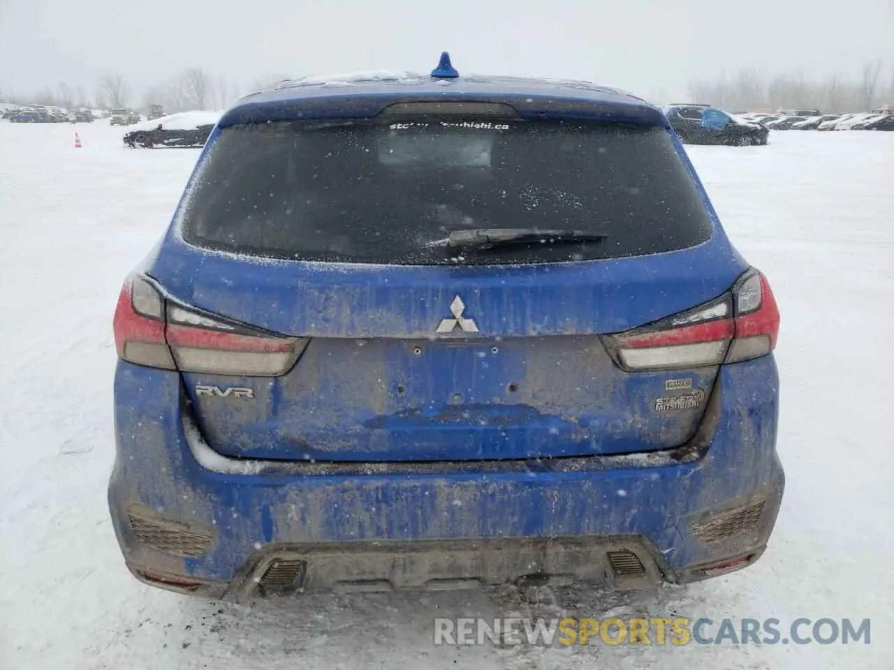 6 Photograph of a damaged car JA4AJVAW3NU604850 MITSUBISHI OUTLANDER 2022