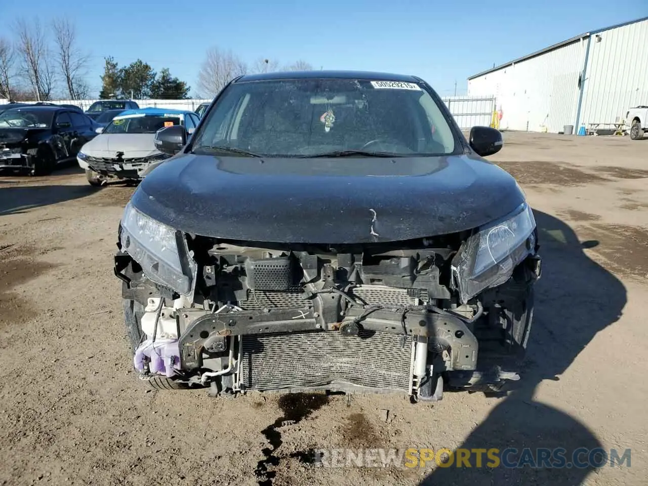 5 Photograph of a damaged car JA4AJVAW9NU601368 MITSUBISHI OUTLANDER 2022