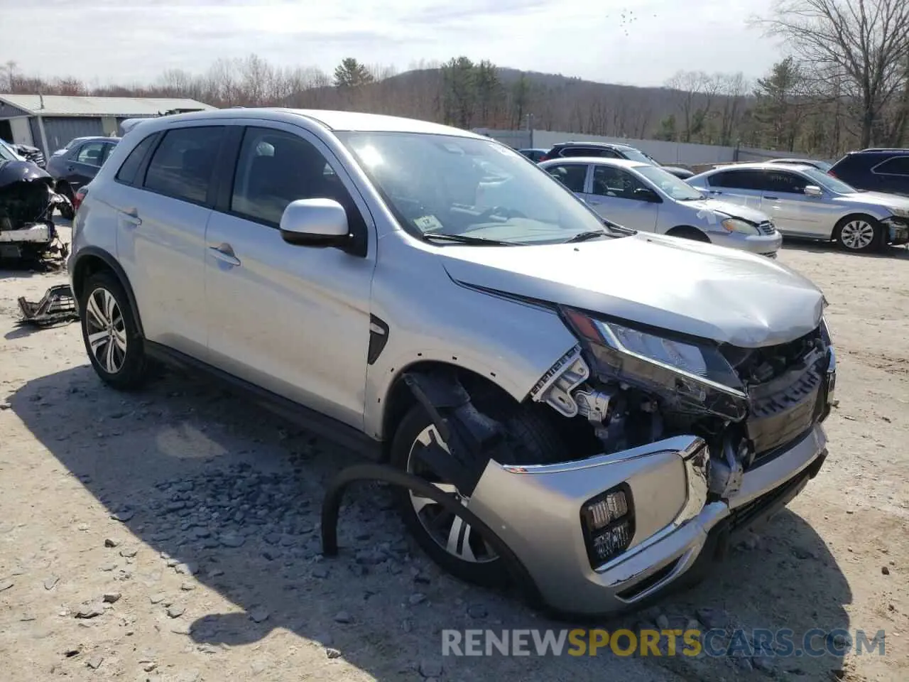 4 Photograph of a damaged car JA4APUAU0NU000745 MITSUBISHI OUTLANDER 2022