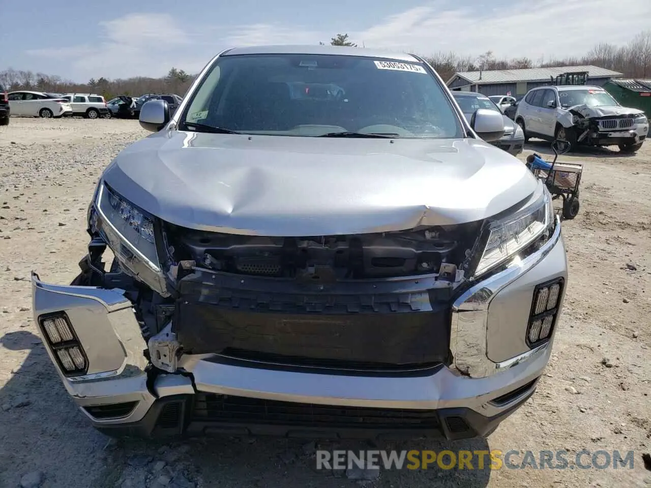 5 Photograph of a damaged car JA4APUAU0NU000745 MITSUBISHI OUTLANDER 2022