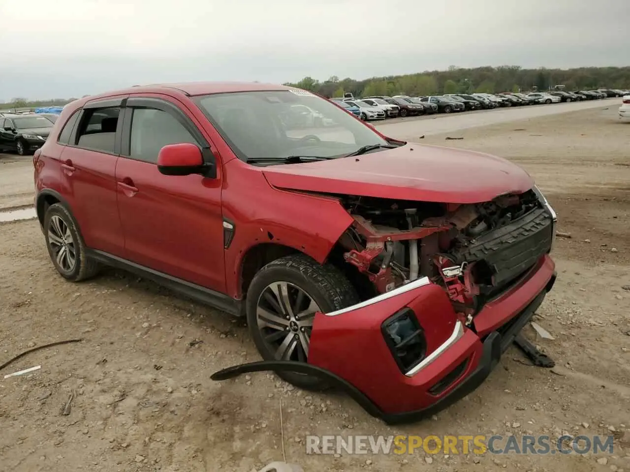 4 Photograph of a damaged car JA4APUAU2NU020124 MITSUBISHI OUTLANDER 2022