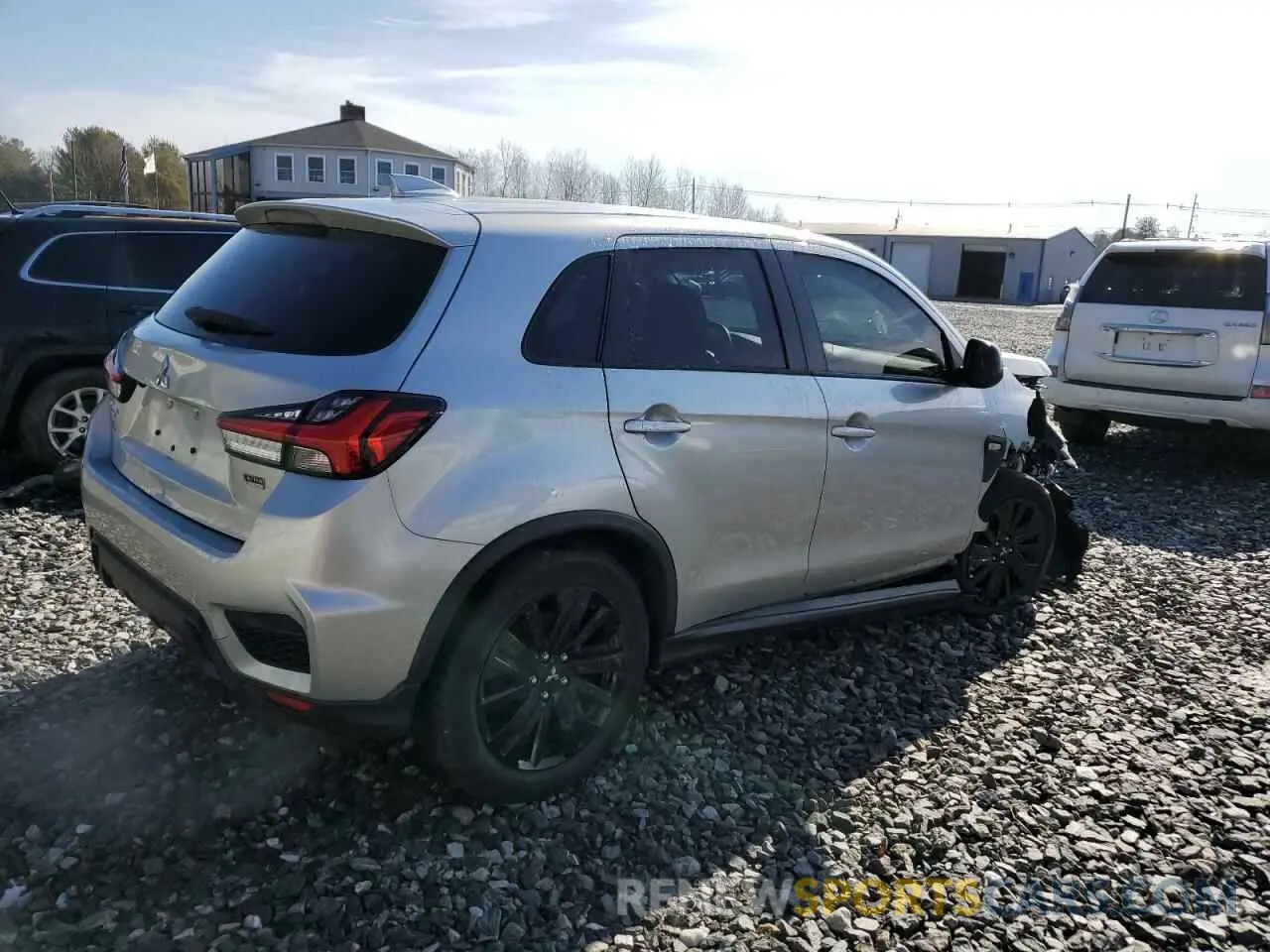 3 Photograph of a damaged car JA4APUAU3NU017426 MITSUBISHI OUTLANDER 2022