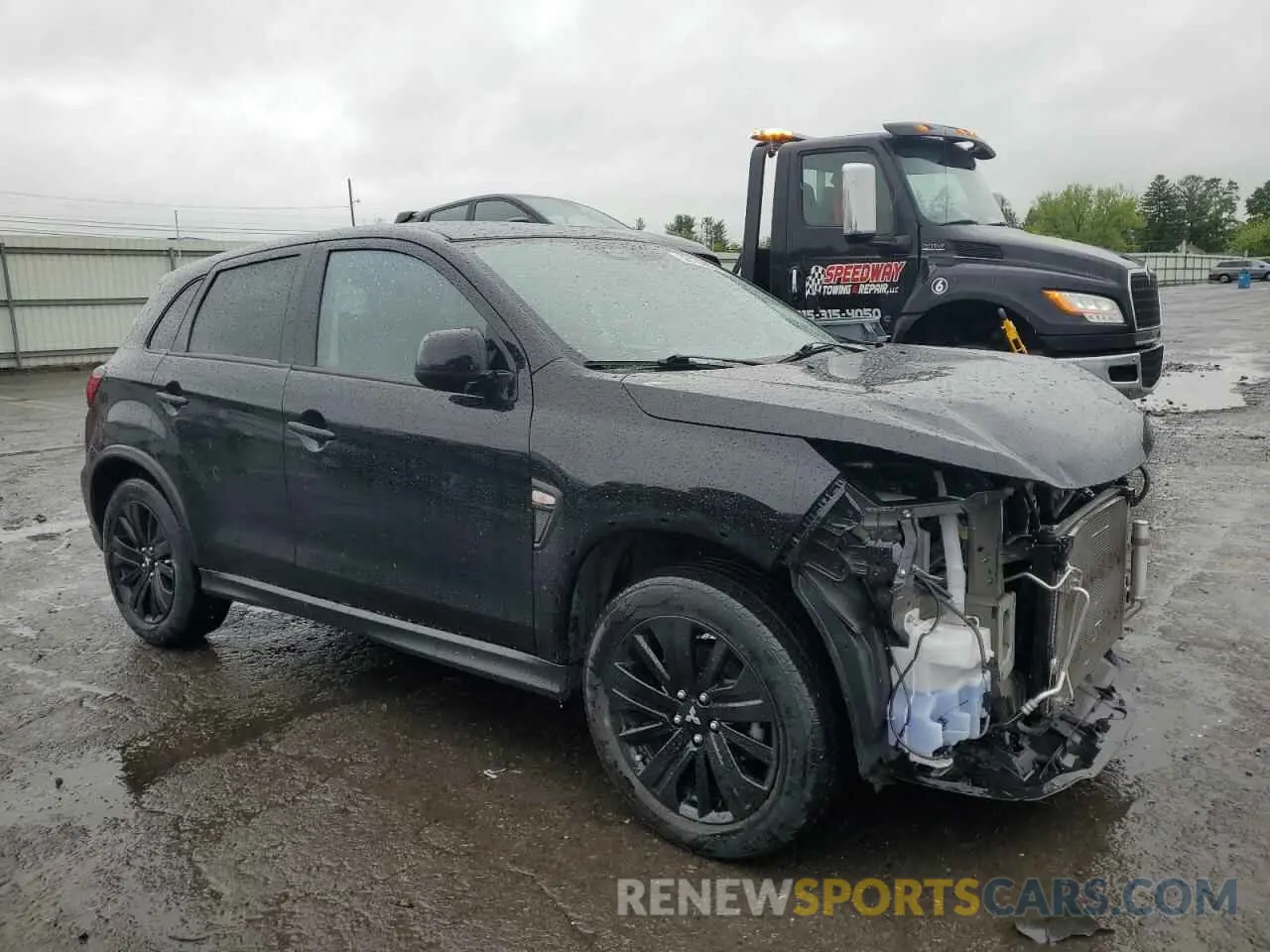 4 Photograph of a damaged car JA4APUAU7NU020295 MITSUBISHI OUTLANDER 2022