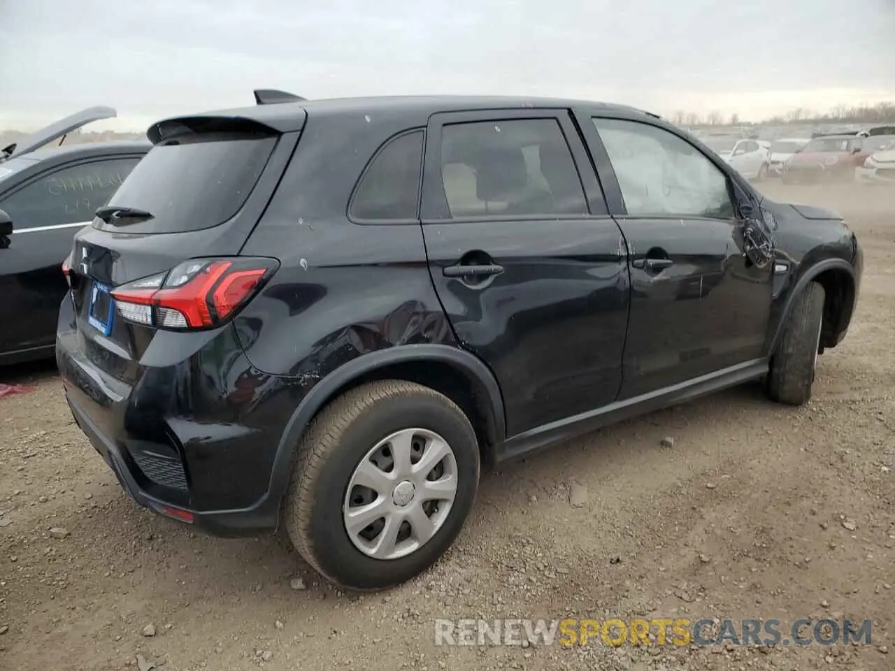 3 Photograph of a damaged car JA4APUAUXNU002972 MITSUBISHI OUTLANDER 2022