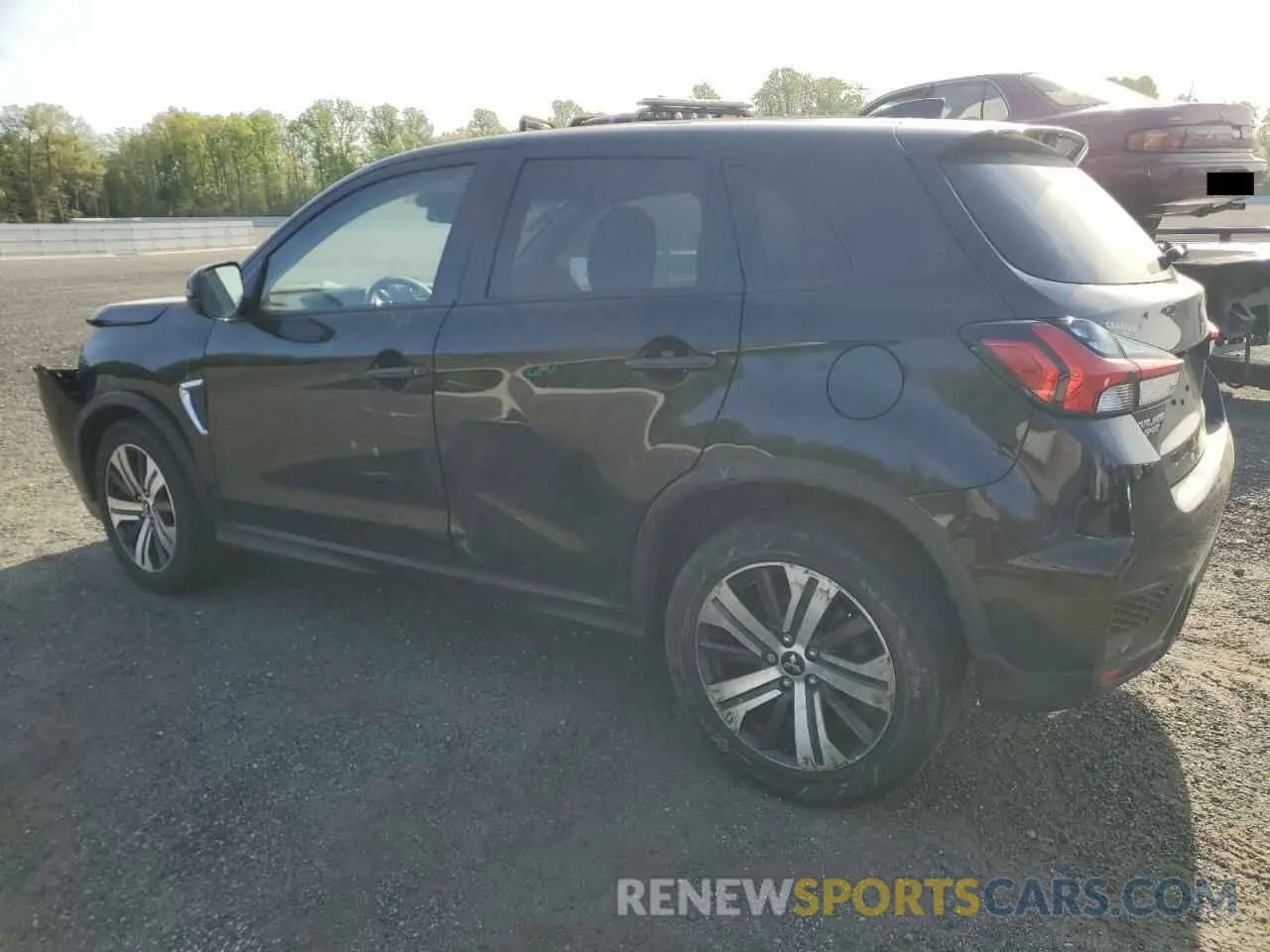 2 Photograph of a damaged car JA4APVAU0NU008690 MITSUBISHI OUTLANDER 2022
