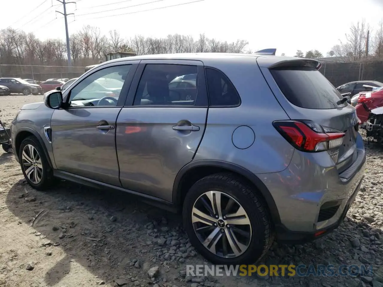2 Photograph of a damaged car JA4APVAU4NU007395 MITSUBISHI OUTLANDER 2022